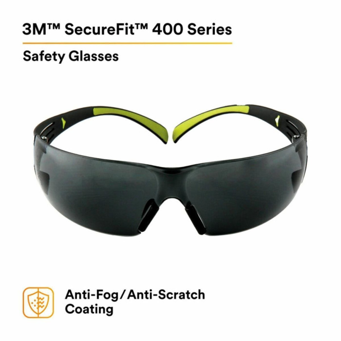 Окуляри захисні, затемненний(ні), відкриті  SecureFit № SF402AF-EU PC, 1шт (3M/ЗМ)