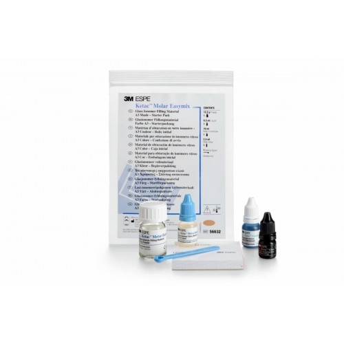 Ketac-Molar Easymix (Кетак-Моляр Ізімікс) № 56632, Пак.: 12.5г+8.5мл (A3) - Пломбувальний матеріал, склоіономерний (Solventum (3M)/Солвентум (ЗМ))