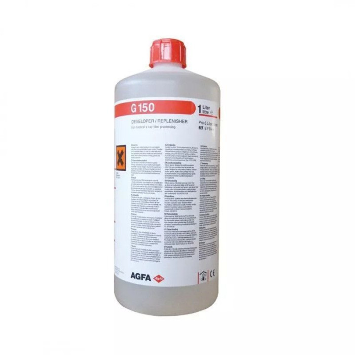 Проявник до рентген плівки ручна обробка Agfa Dentus developer № G150, флак. 1л (Agfa/Аґфа)