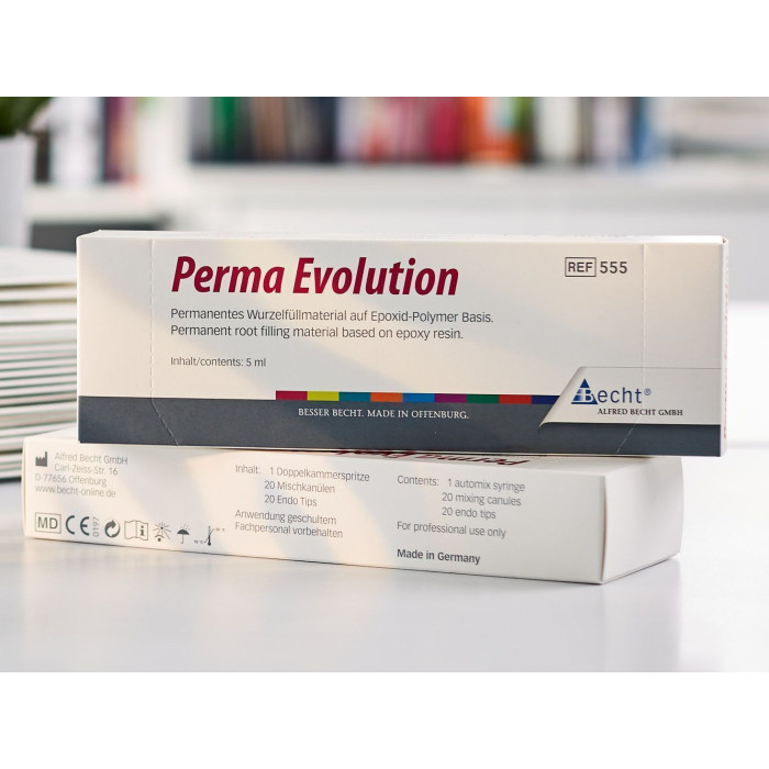 Perma Evolution № 555.0, Пак.: подв.шпр. 12г - Цемент для каналів (Alfred Becht/Альфред Бехт)