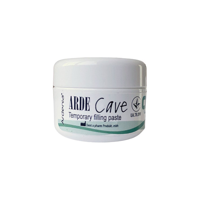 ARDE Cave, флак. 30г (білий) - Тимчасовий цемент, без-евгенольний (Ardenia/Арденія)