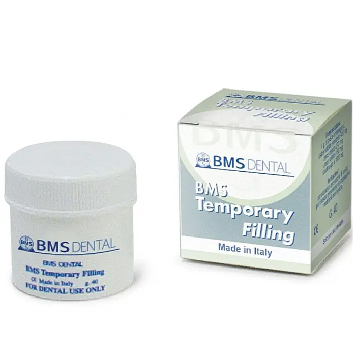 Temporary Filling (Темпорарі Філінг), флак. 40г - Тимчасовий цемент, цинк-сульфатний (BMS/Бі-Ем-Ес)