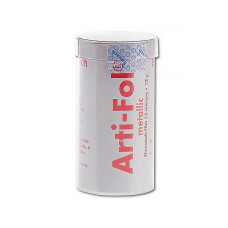 Артикуляційна фольга, однобічна Arti-Fol metallic № BK731, 1шт форма: стрічка; товщ.= 12 мкм; довжина= 20м; шир.= 75 мм; колір: червоний (Bausch/Бауш)