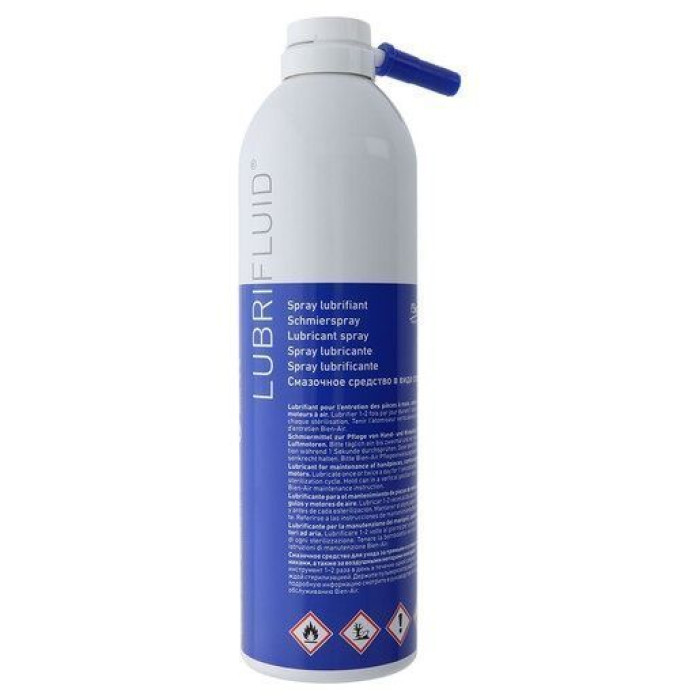 Спрей-змазка для наконечників Lubrifluid, флак. 500мл (Bien-Air/Б’єн-Ейр)