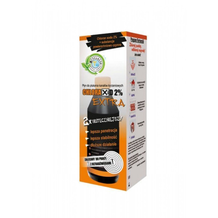 Chloraxid 5.25% EXTRA (Хлораксид 5.25% Екстра), флак. 200мл - Гіпохлорит натрію (гіпохлориту натрію 5.25%) (Cerkamed/Церкамед)