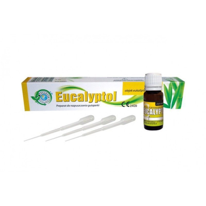 Eucalyptol (Евкаліптол), флак. 10мл - Рідина для розчинення гутаперчі (Cerkamed/Церкамед)