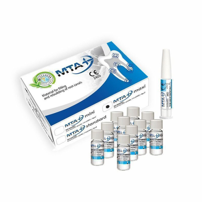 Bio MTA + maxi, Пак.: 10 х флак. 0.14г - MTA цемент (біокерамічний сіллер) (МТА) (Cerkamed/Церкамед)