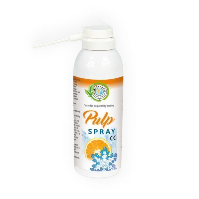 Спрей заморозка (холодовий тест) Pulp Spray, флак. 200мл смак: апельсин (Cerkamed/Церкамед)