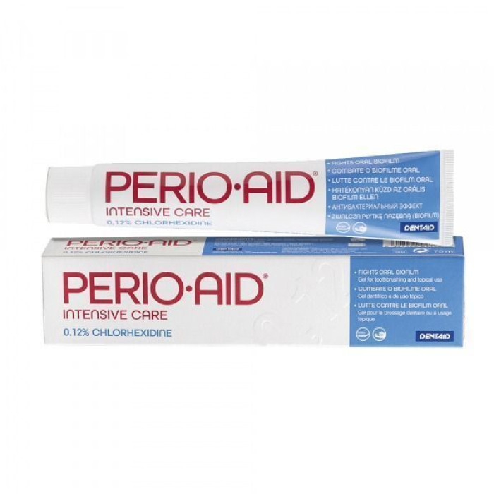 Perio-Aid Intensive Care № 15024, тюбик 75мл - Дентальний гель (хлоргексидин, хлорид цетилпіридину) (Dentaid/Дентаід)