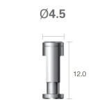 Аналог імплантата SuperLine (СуперЛайн) № DAN38, 1шт діам.= 4.50 мм; вис.= 12.0 мм (Dentium/Дентіум)