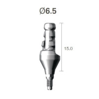 Трансфер відбитковий з імплантату закрита ложка SuperLine (СуперЛайн) № DTF6515HL, 1шт з шестигранником; діам.= 6.50 мм; довжина= 15 мм (+фікс.гвинт DTS15) (Dentium/Дентіум)