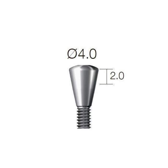 Формувач ясен SuperLine (СуперЛайн) № HAB402020L, 1шт діам.= 4.00 мм; вис.ясен.= 2.0 мм; вис.= 2.0 мм (Dentium/Дентіум)