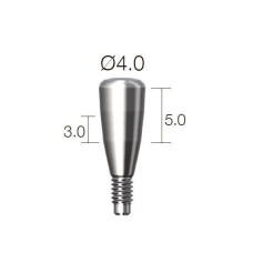 Формувач ясен SuperLine (СуперЛайн) № HAB403050L, 1шт діам.= 4.00 мм; вис.ясен.= 3.0 мм; вис.= 5.0 мм (Dentium/Дентіум)