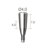 Формувач ясен SuperLine (СуперЛайн) № HAB404070L, 1шт діам.= 4.00 мм; вис.ясен.= 4.0 мм; вис.= 7.0 мм (Dentium/Дентіум)