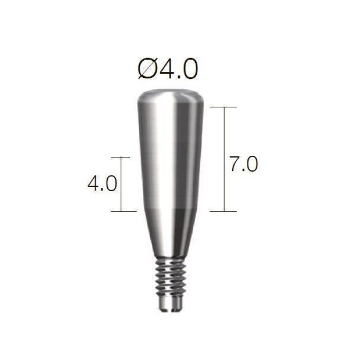 Формувач ясен SuperLine (СуперЛайн) № HAB404070L, 1шт діам.= 4.00 мм; вис.ясен.= 4.0 мм; вис.= 7.0 мм (Dentium/Дентіум)