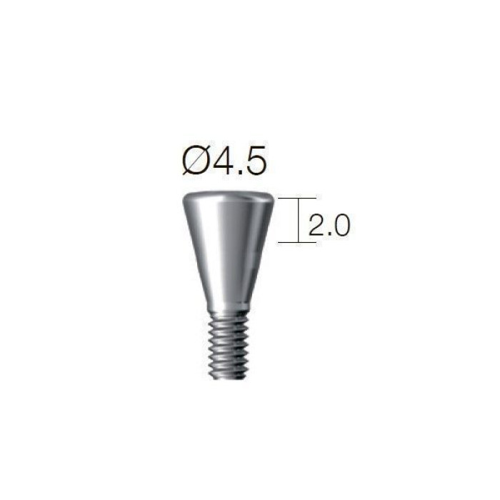 Формувач ясен SuperLine (СуперЛайн) № HAB452020L, 1шт діам.= 4.50 мм; вис.ясен.= 2.0 мм; вис.= 2.0 мм (Dentium/Дентіум)