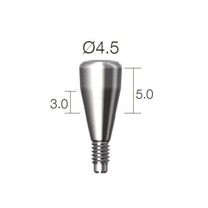 Формувач ясен SuperLine (СуперЛайн) № HAB453050L, 1шт діам.= 4.50 мм; вис.ясен.= 3.0 мм; вис.= 5.0 мм (Dentium/Дентіум)