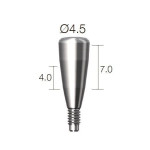 Формувач ясен SuperLine (СуперЛайн) № HAB454070L, 1шт діам.= 4.50 мм; вис.ясен.= 4.0 мм; вис.= 7.0 мм (Dentium/Дентіум)