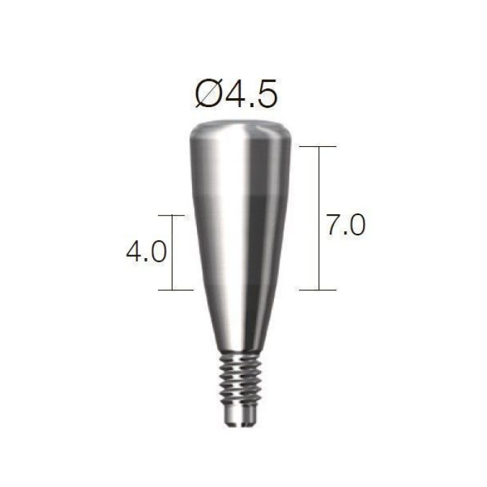 Формувач ясен SuperLine (СуперЛайн) № HAB454070L, 1шт діам.= 4.50 мм; вис.ясен.= 4.0 мм; вис.= 7.0 мм (Dentium/Дентіум)