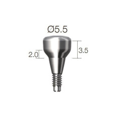 Формувач ясен SuperLine (СуперЛайн) № HAB552035L, 1шт діам.= 5.50 мм; вис.ясен.= 2.0 мм; вис.= 3.5 мм (Dentium/Дентіум)