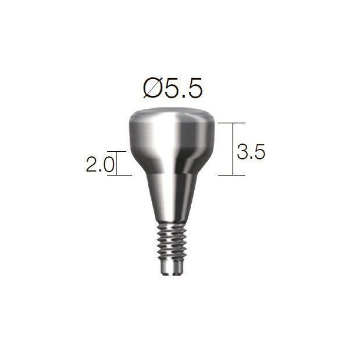 Формувач ясен SuperLine (СуперЛайн) № HAB552035L, 1шт діам.= 5.50 мм; вис.ясен.= 2.0 мм; вис.= 3.5 мм (Dentium/Дентіум)
