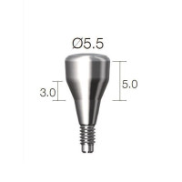 Формувач ясен SuperLine (СуперЛайн) № HAB553050L, 1шт діам.= 5.50 мм; вис.ясен.= 3.0 мм; вис.= 5.0 мм (Dentium/Дентіум)