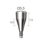 Формувач ясен SuperLine (СуперЛайн) № HAB554070L, 1шт діам.= 5.50 мм; вис.ясен.= 4.0 мм; вис.= 7.0 мм (Dentium/Дентіум)
