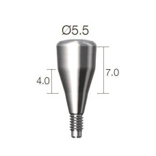 Формувач ясен SuperLine (СуперЛайн) № HAB554070L, 1шт діам.= 5.50 мм; вис.ясен.= 4.0 мм; вис.= 7.0 мм (Dentium/Дентіум)
