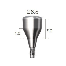 Формувач ясен SuperLine (СуперЛайн) № HAB654070L, 1шт діам.= 6.50 мм; вис.ясен.= 4.0 мм; вис.= 7.0 мм (Dentium/Дентіум)