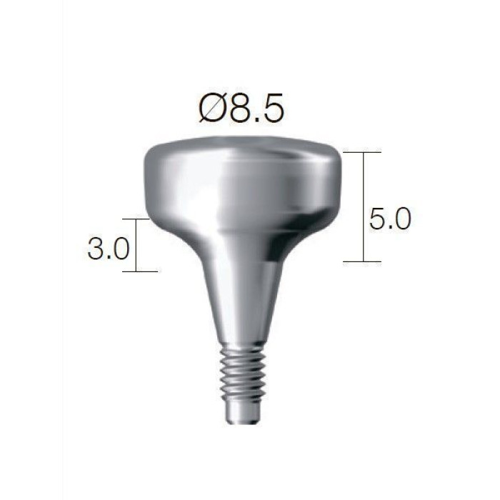 Формувач ясен SuperLine (СуперЛайн) № HAB853050L, 1шт діам.= 8.50 мм; вис.ясен.= 3.0 мм; вис.= 5.0 мм (Dentium/Дентіум)