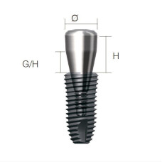 Формувач ясен SuperLine (СуперЛайн) № HAB954070L, 1шт діам.= 9.50 мм; вис.ясен.= 4.0 мм; вис.= 7.0 мм (Dentium/Дентіум)