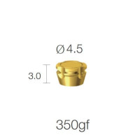 Магнітний аттачмент SuperLine (СуперЛайн) № MGT4530L, 1шт вис.= 3.0 мм; діам.= 4.50 мм (Dentium/Дентіум)