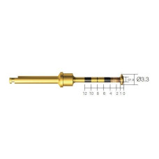 Фреза хірургічна, для закритого синуса, під КН DASK (ДАСК) № XED331035D, 1шт діам.= 3.30 мм; форма: грибок із комірцем (Dentium/Дентіум)
