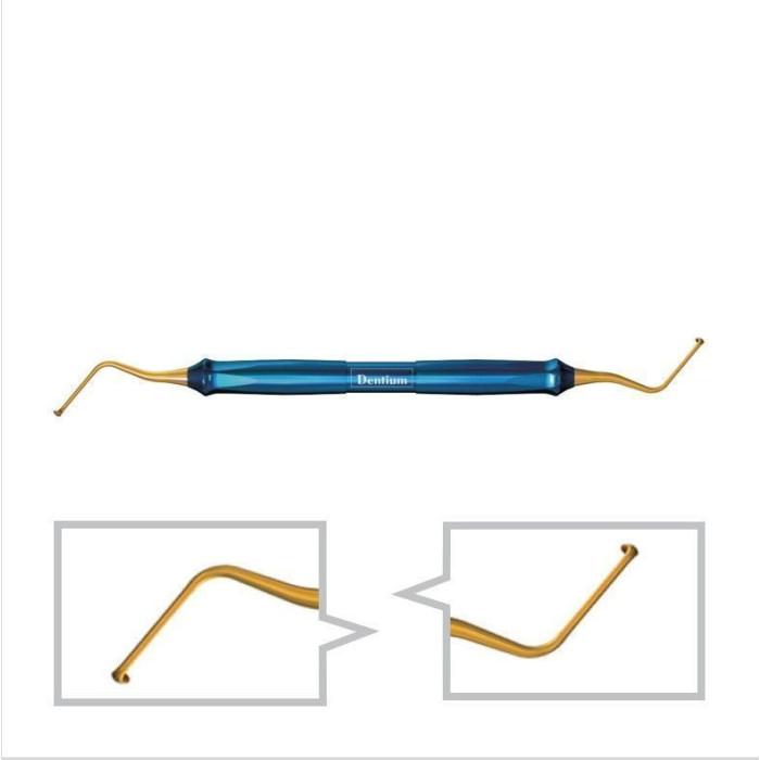 Кюрета DASK (ДАСК) № XSE2L, 1шт форма: мала (Dentium/Дентіум)