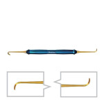 Кюрета DASK (ДАСК) № XSE3L, 1шт форма: середня (Dentium/Дентіум)
