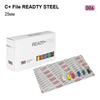 C+File ReadySteel (Сі+ Файл Редістіл), 6шт/пак довж.=25 мм; № 06 - Каналорозширювачі, ручні (Dentsply Maillefer/Дентсплай Майлліфер)
