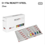 C+File ReadySteel (Сі+ Файл Редістіл), 6шт/пак довж.=25 мм; № 08 - Каналорозширювачі, ручні (Dentsply Maillefer/Дентсплай Майлліфер)