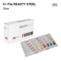 C+File ReadySteel (Сі+ Файл Редістіл), 6шт/пак довж.=25 мм; № 15 - Каналорозширювачі, ручні (Dentsply Maillefer/Дентсплай Майлліфер)
