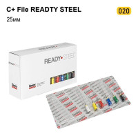 C+File ReadySteel (Сі+ Файл Редістіл), 6шт/пак довж.=25 мм; № 20 - Каналорозширювачі, ручні (Dentsply Maillefer/Дентсплай Майлліфер)