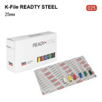 K-File ReadySteel (К-Файл РедіСтіл), 6шт/пак довж.=25 мм; № 25 - Каналорозширювачі, ручні (Dentsply Maillefer/Дентсплай Майлліфер)