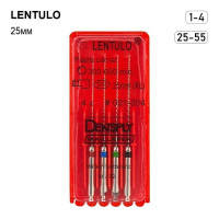 Lentullo (Лентулло), 4шт/пак довж.=25 мм; № 25-55 (1-4) - Каналонаповнювачі, машинні (Dentsply Maillefer/Дентсплай Майлліфер)