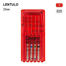 Lentullo (Лентулло), 4шт/пак довж.=25 мм; № 25 - Каналонаповнювачі, машинні (Dentsply Maillefer/Дентсплай Майлліфер)