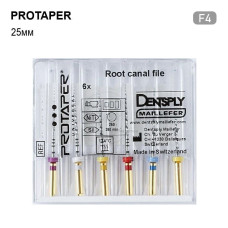 Protaper  (Протейпер), 6шт/пак довж.=25 мм; № F4 - Каналорозширювачі, машинні (Dentsply Maillefer/Дентсплай Майлліфер)