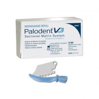 Клинці нейлонові з захистом Palodent V3 № 659840V, 50шт/пак розм.= середні; колір: блакитний (Dentsply/Дентсплай)