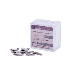 Матриці металеві секційні № 79007, 50шт/пак товщ.= 50 мкм; Середні (EasyInSmile/ІзіІнСмайл)