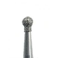 Бор діамантовий, під ТН № SG 802.018, 1шт кулька с комірцем; діам.= 1.80 мм; 181 мкм (чорний); (L=19 мм) (Edenta/Едента)