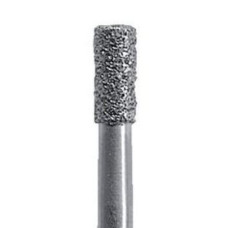 Бор діамантовий, під ТН № SG 836.016, 1шт циліндр; діам.= 1.60 мм; роб.довж.= 6.0 мм; 181 мкм (чорний); (L=19 мм) (Edenta/Едента)