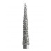 Бор діамантовий, під ТН K-Diamonds № KF859L.314.010, 1шт голкоподібний; діам.= 1.00 мм; роб.довж.= 11.5 мм; (2Х червоний); (L=19 мм) (Edenta/Едента)