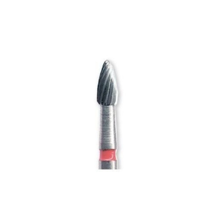 Бор ТВС, карбідний фінір, під ТН № TC390.314.014, 1шт полум'я; діам.= 1.40 мм; роб.довж.= 3.5 мм; 12 -гран.; (L=19 мм) (Edenta/Едента)