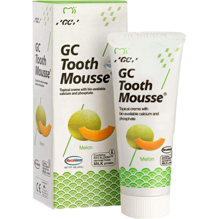 Tooth Mousse (Тусс Мусс), тюбик 35мл смак: диня, (# ТЕРМІН ПО:  2026-05 #) - Ремінералізуючий гель (казеїнфосфопептид) (GC/Джі-Сі)